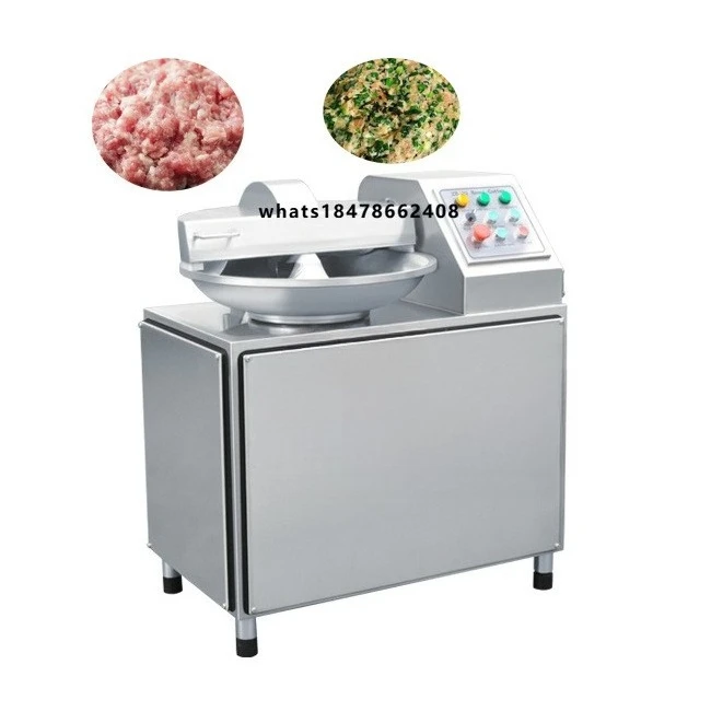 

Commercial Sausage Bowl Cutter Vegetable Cutter Machine Chicken Meat Chopper