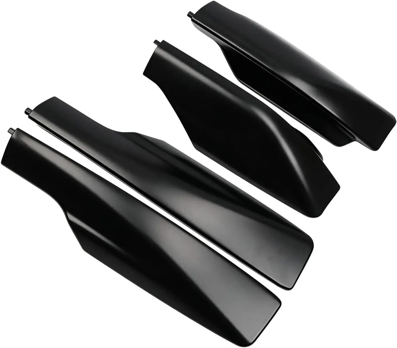 for Toyota RAV4 2006-2012 Roof Rail Cover Cap Set, Roof Rack End Caps, Luggage Rack Side Cover Trim Replacement 4Pcs