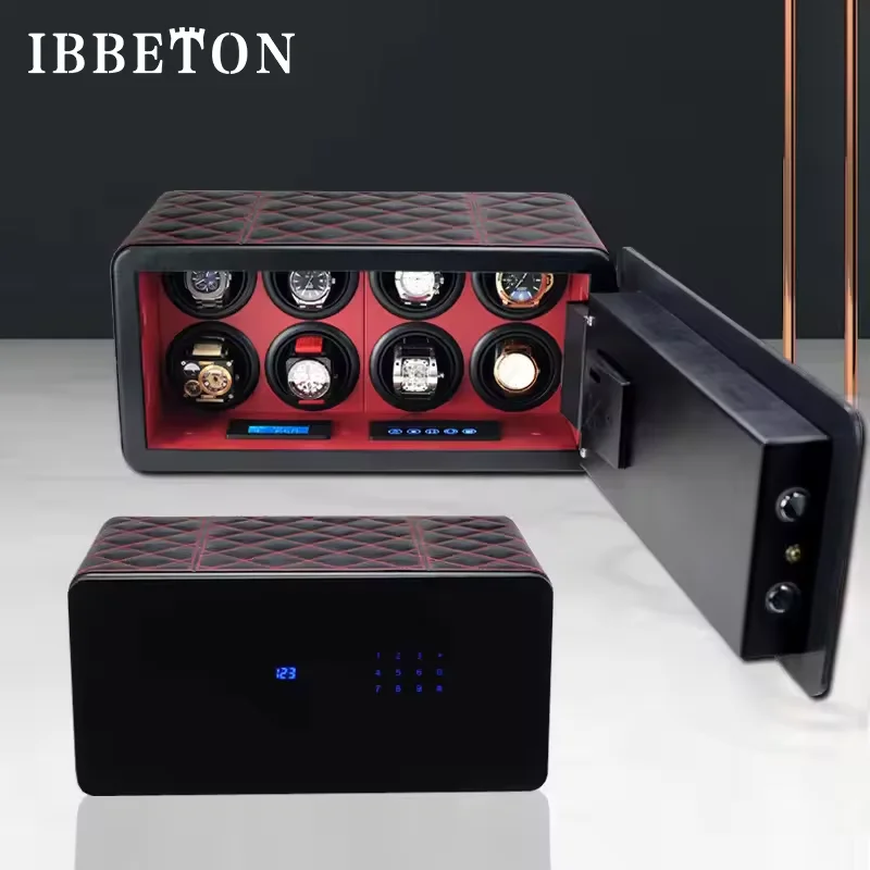 Watch Winder Mechanical Watch Shaker, Household anti Magnetic Automatic Watch Turntable, Chain shaking Watch Holder, Safe Box