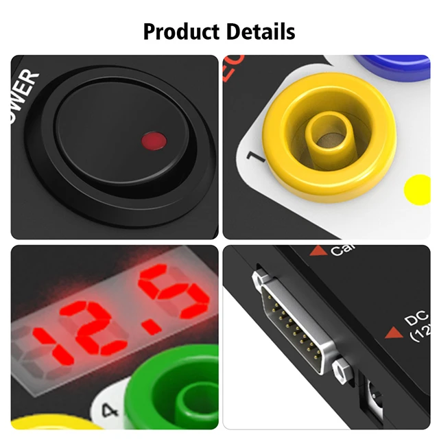 GODIAG GT100 Auto Tool Break Out Box ECU Conector Funciona com MB / BEZ / CG Pro / AT200