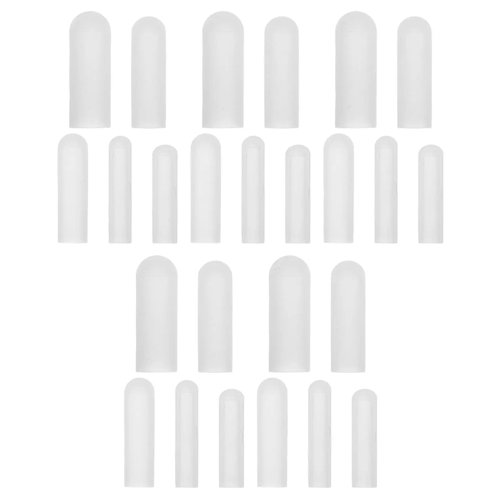 

25 шт. силиконовых накладок на молнии для стиральных и сушильных машин: шумопоглощение, защита от царапин, защита барабана, многоразовые, гибкие, термостойкие