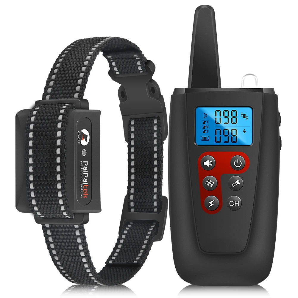 

Vibration Collar for Dogs No Shock Training Collar with Remote Beep & Vibration 3300ft Range IPX7 Waterproof Safe for All Dogs