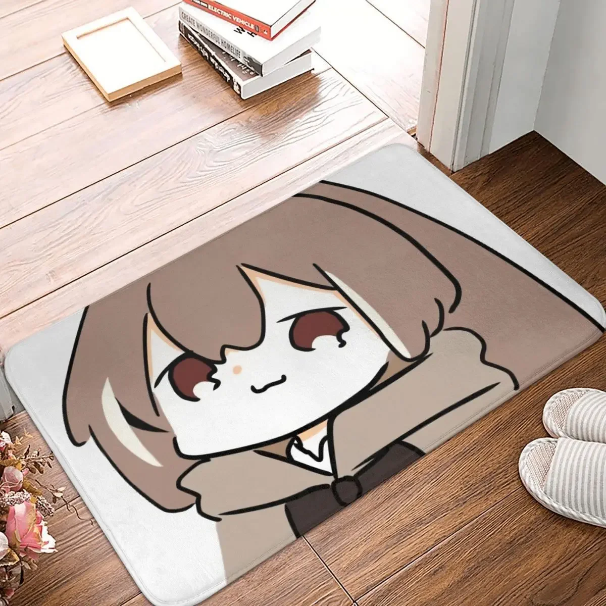 Hololive Production Fictitious Virtual Youtuber Vtuber Bathroom Mat Nanashi Mumei Rug Home Doormat Kitchen Carpet Entrance Door