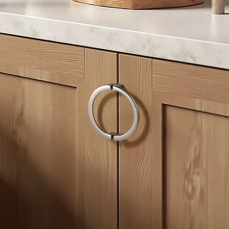Simple semicircular handle Round cabinet Door handle Shoe cabinet Cabinet Large wardrobe Drawer handle Hardware accessories