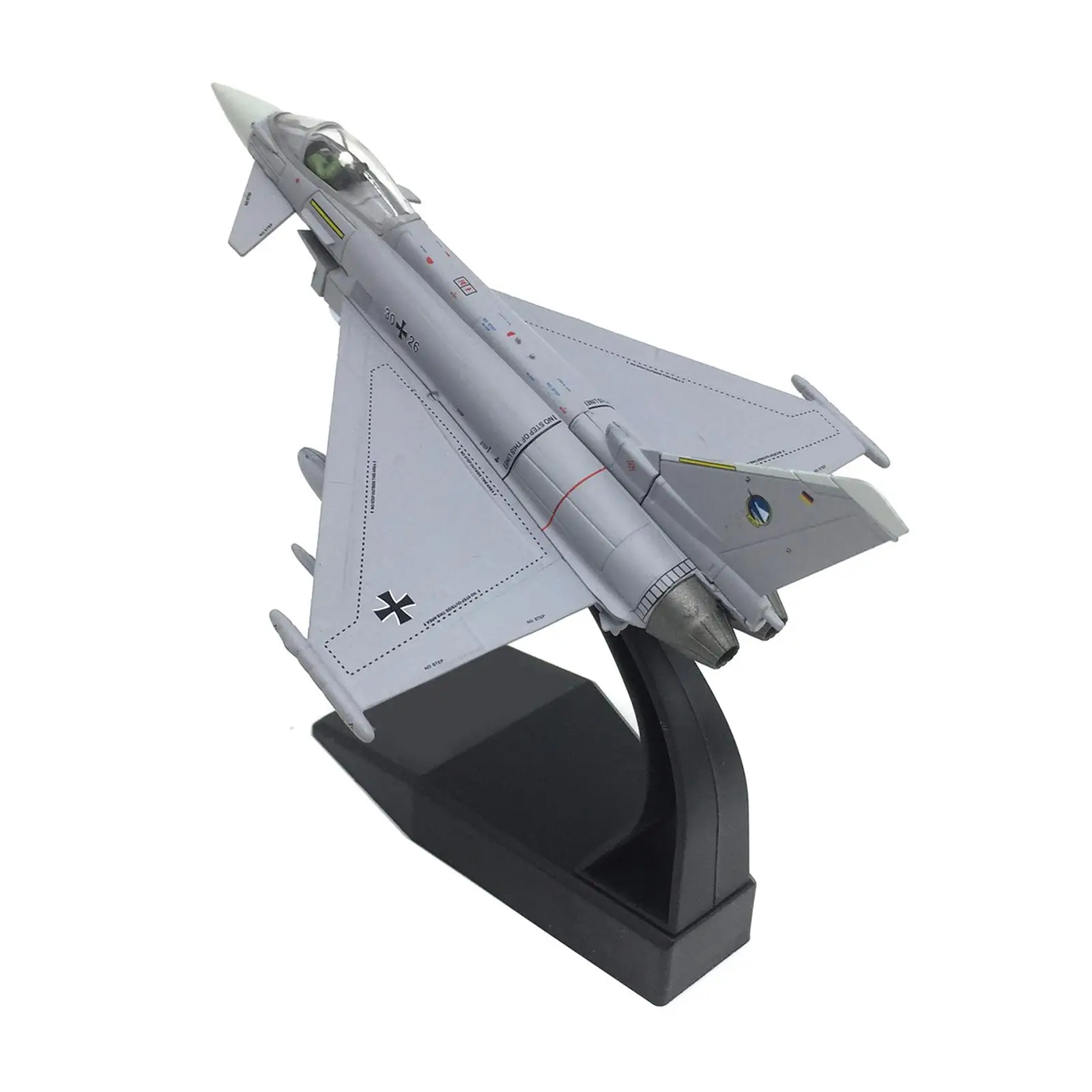 1:100 Alloy Aircraft Model with Display Base Gift for Shelf Tv Cabinet