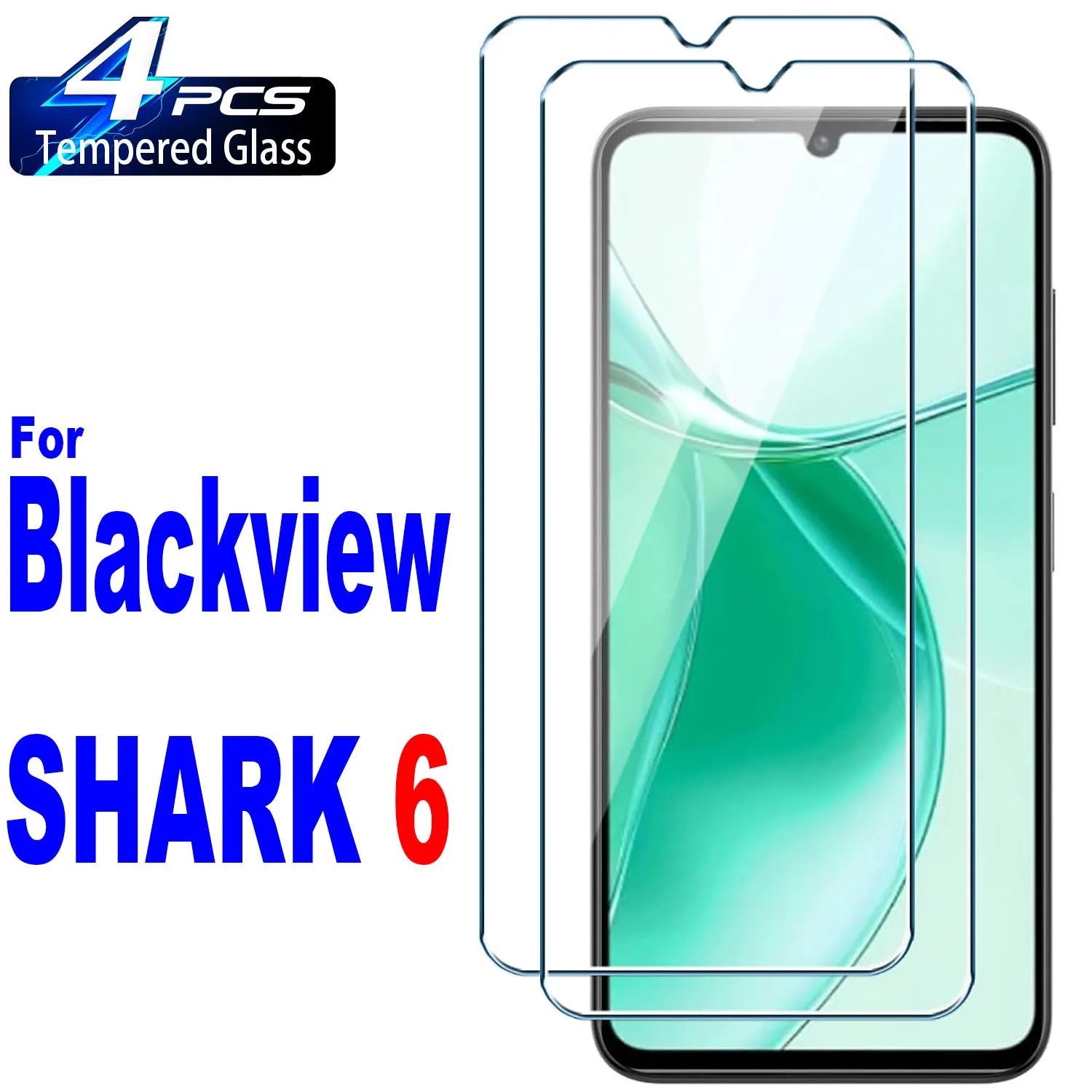

For Blackview SHARK 6 Tempered Glass Screen Protector Glass Film