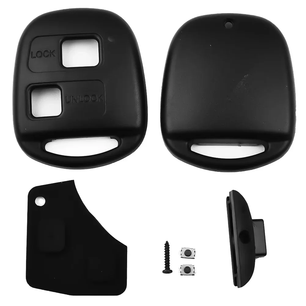 1 pz auto telecomando chiave Shell per Toyota Corolla-auto telecomando pulsante Pad Shell Micro interruttore accessori