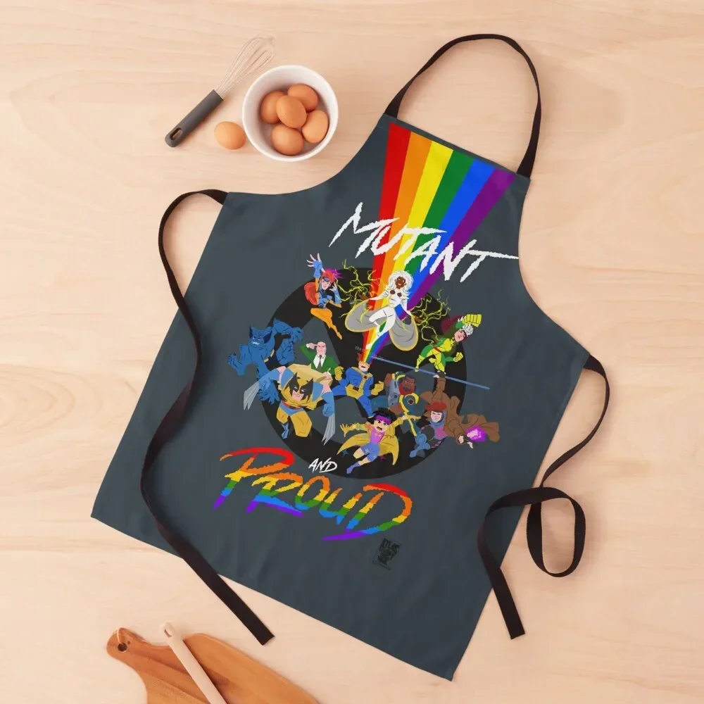 Mutant and Proud '92 Apron For Kitchen Women Hairdressing Women's Dresses Funny Apron