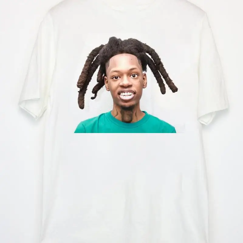 

Foolio rapper НОВАЯ белая футболка с короткими рукавами с эффектом памяти S-5Xl TA5365