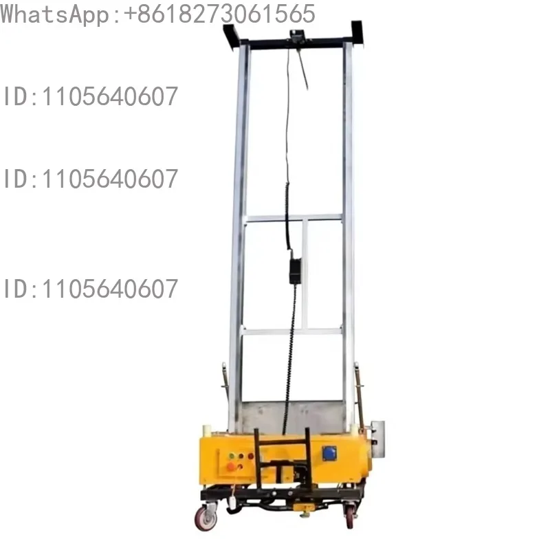 Automatic wall plaster for construction