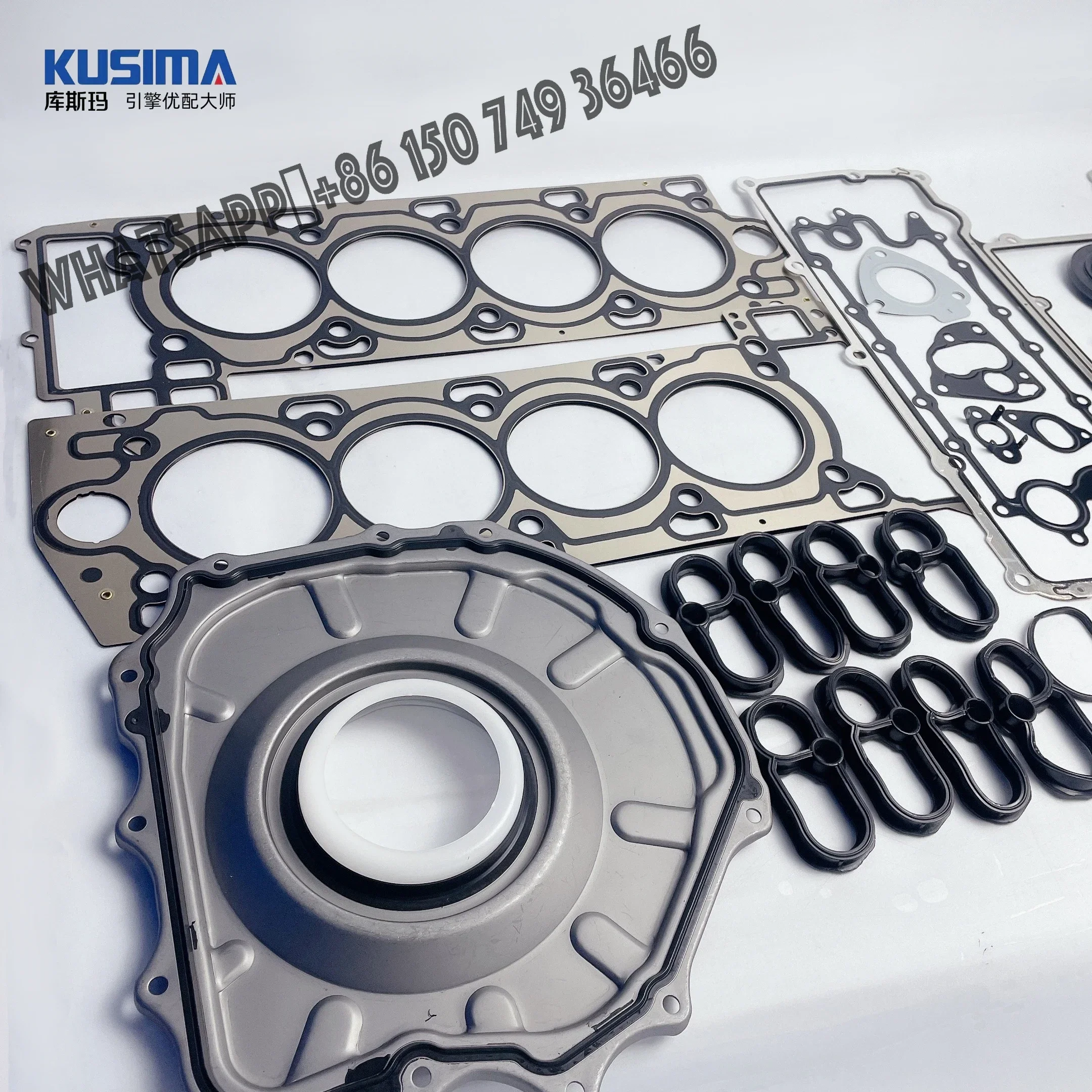 مصنع جديد مجموعة حشية كاملة الاسطوانة مجموعات ربط السيراميك الارضي لاند روفر AJ133 5.0L 508PN-V8 مصنع البنزين جودة OEM