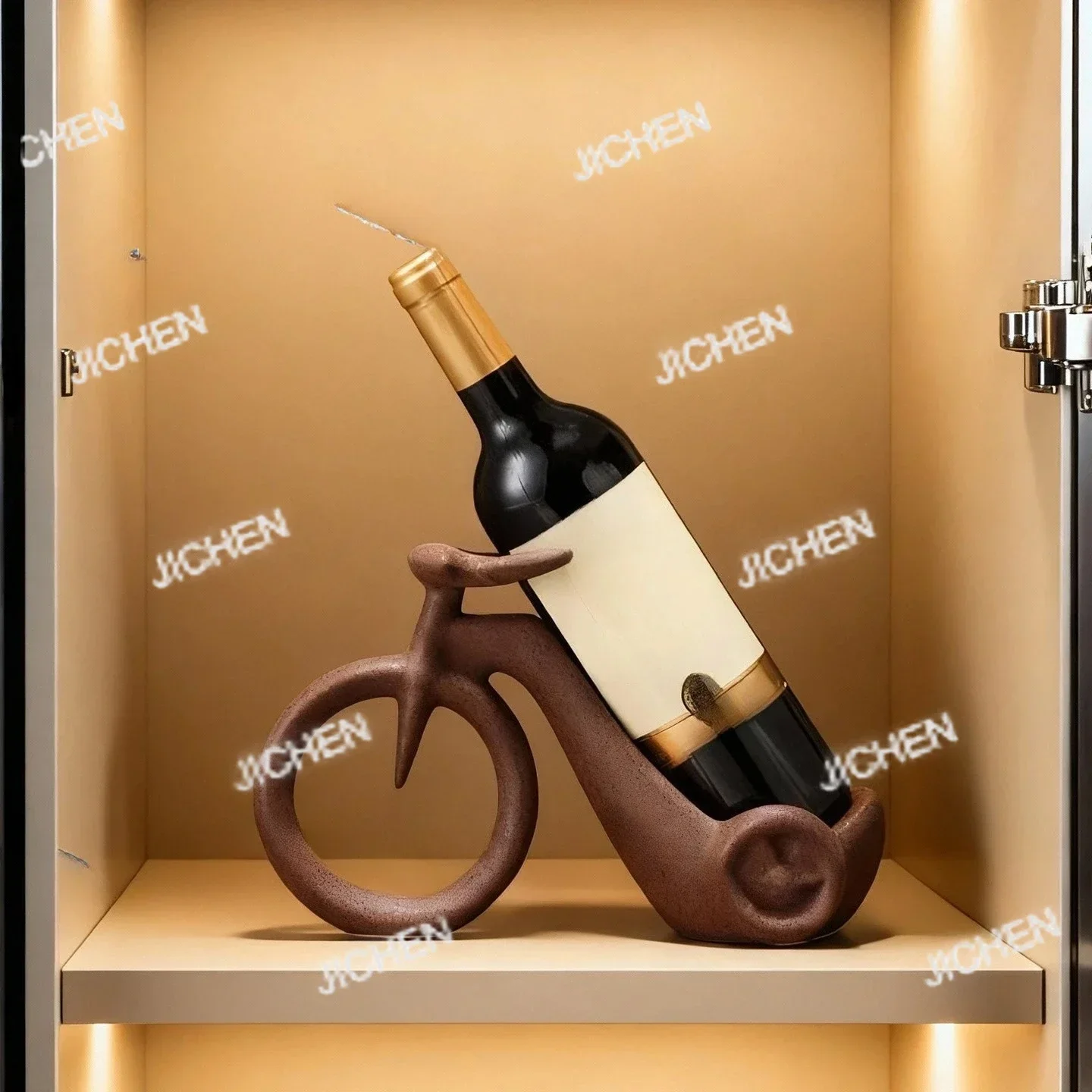 

Высококачественная креативная подставка для вина, декоративный элемент для гостиной, роскошный винный шкаф, подарок на новоселье, украшение для нового дома.