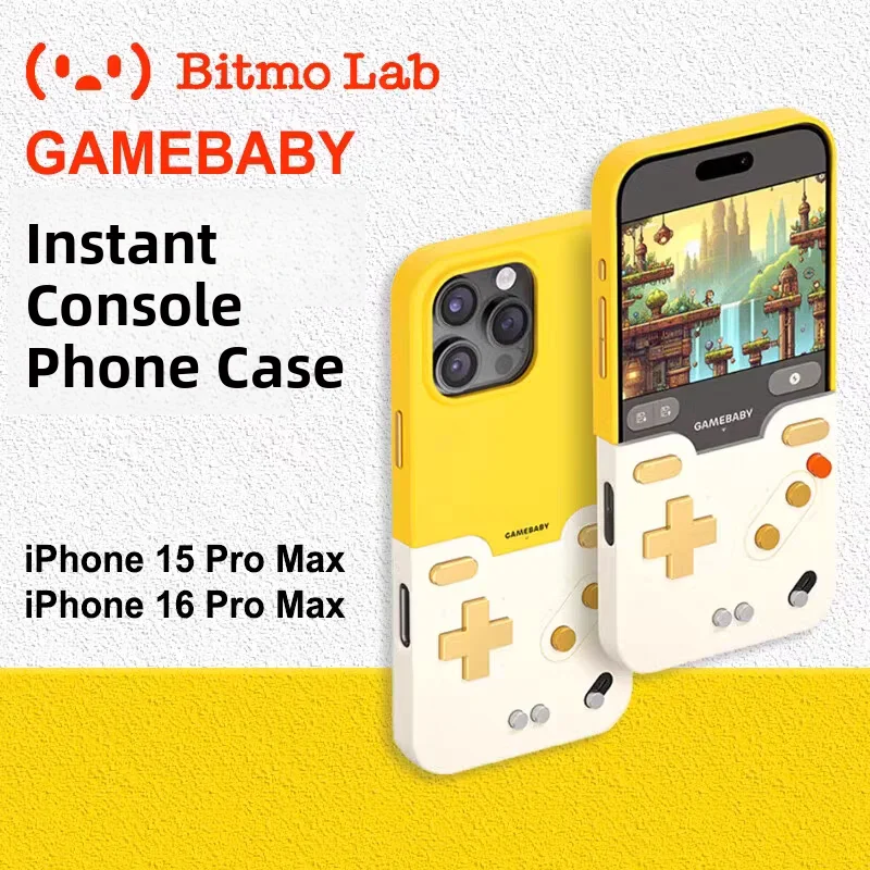 

Biolab GameBaby Handle Sle Mobile Phone Case with Physical Button Creative High Aesthetic Value for iPhone 7 pro Max