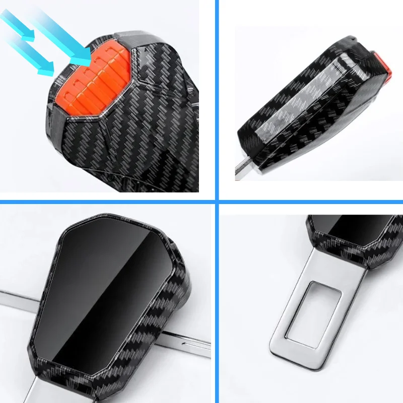 العالمي مقعد السيارة حزام تمديدات دائم السيارات حزام الأمان تمديدات سلامة السيارة حزام الأمان مشبك كليب تمديد المكونات تصفيف السيارة #2