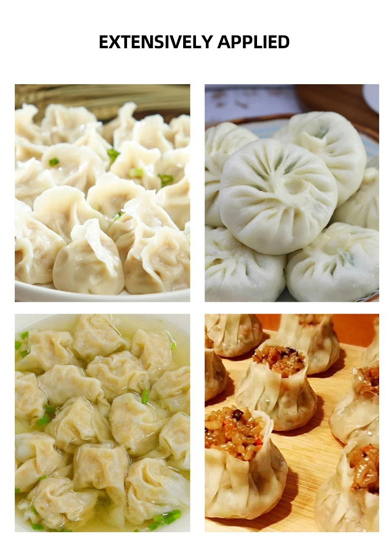 Commercial Dumpling Wrapper Machine Stainless Stee Imitation Handmade Wonton Wrapper
