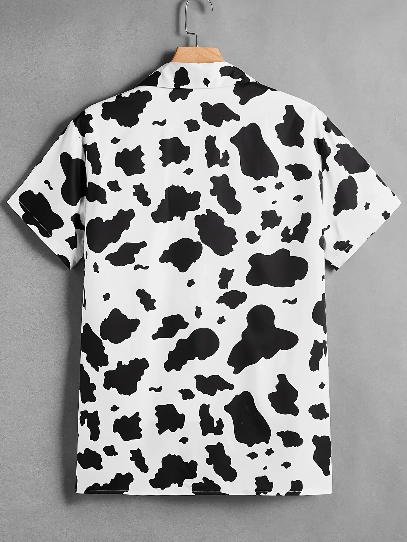 2026 Summer New Style Men's Short-Sleeved Shirt - 3D Spot Print - Street Casual Fashion - Comfortable and Soft