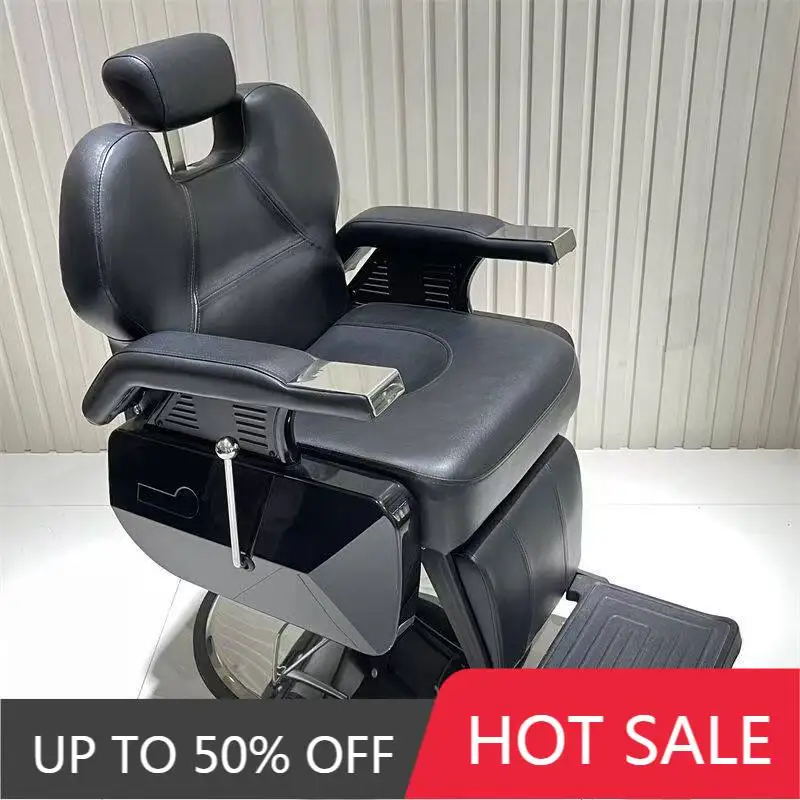 Studio Simple Barber Chair Nordic Modern Design Chic Barber Chair Trendy Style Sedia Da Barbiere Salon Furniture