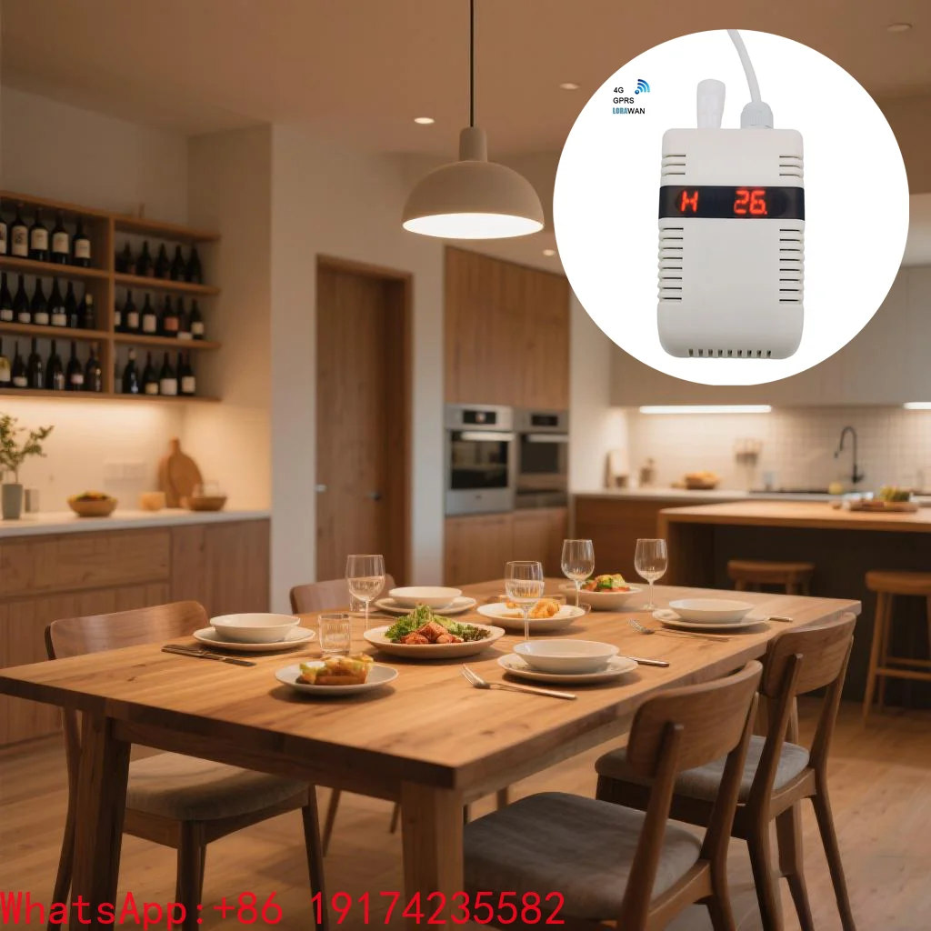 Indoor Rs485 Wifi Gprs Lora Lorawan Air Temperature And Humidity PM1.0 PM2.5 PM10 3 In 1 Digital Tube Display Sensor Tester