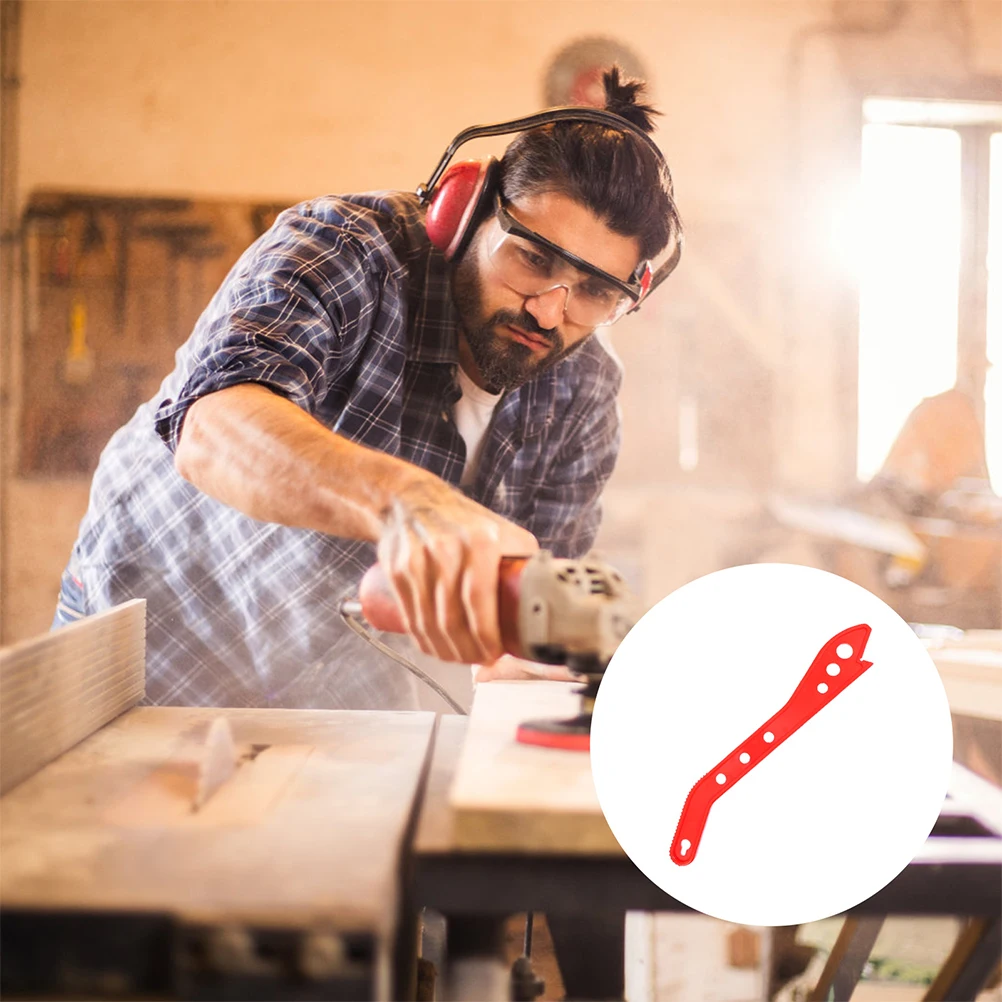 

Ergonomic Woodworking Push Stick Carpentry Lever Tool H Plastic Safety Router Utensil Lightweight Practical ABS Material Long