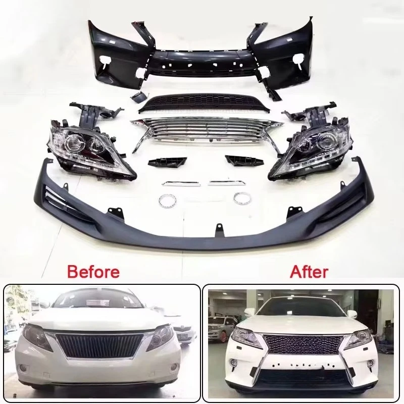 

Car Accessories Body Kits For RX F-SportFront Bumper Grille Car Accessories Spoiler For RX450 RX270 RX350 2009 Upgrade To 2013
