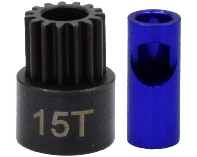 Hot Racing CSG18xx/ANSG8xx 48P Hardened Steel Pinion 3.175/5mm Bore 15T-26T for 1/10 & 1/16 Traxxas RC