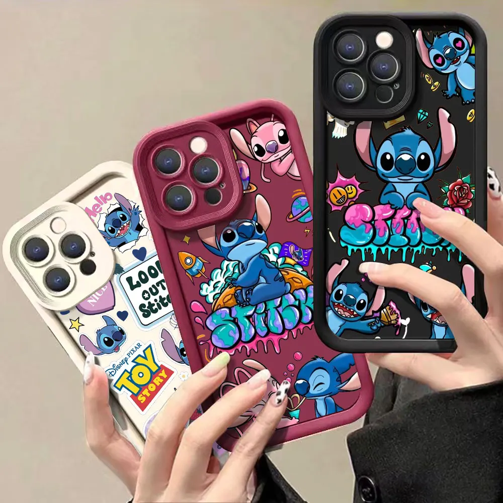 

Disney Lilo Stitch Cute Phone Case For VIVO V30 V30E V29 V27 V27E V25 V25E V23 V23E V20 X100 X90 X80 X70 X60 PRO 5G Liquid Cover