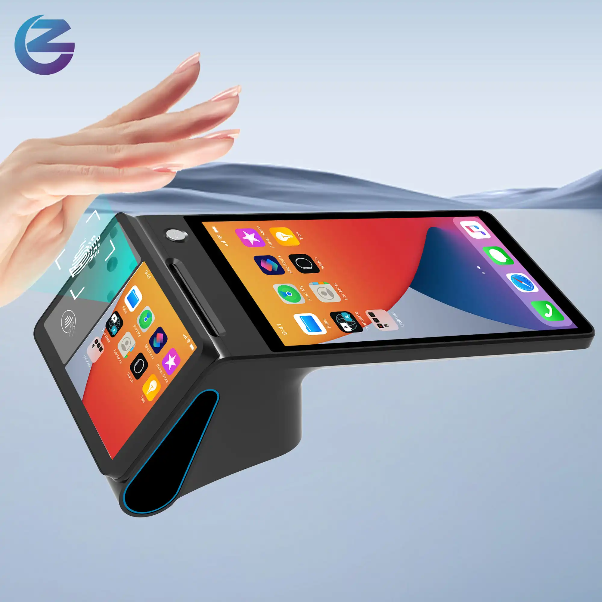 

Z108P Palm Vein POS Terminal Android14 GMS Octa-Core with Dual SIM PSAM for Global Banking