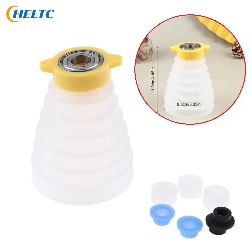 

1PCS Drill Dust Cover Collector Scalable Silicone Dustproof Dust Bowl Power Tool Utility Accessories For Electric Hammer