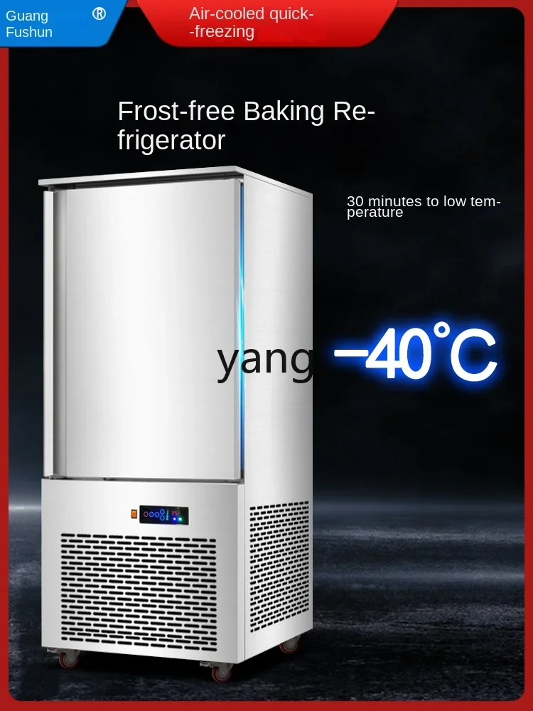 CX Frozen Display Industrial Refrigerator Vertical Freezer minus 40 Degrees Frozen Mousse Seafood