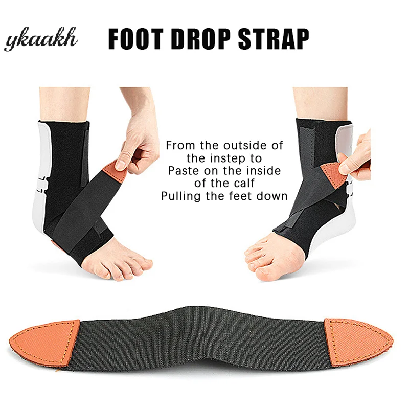 

Ортез для стопы, регулируемый левый и правый ортез для растяжения лодыжки, стабилизатор, защита для ног для корректора гемиплегии, реабилитация