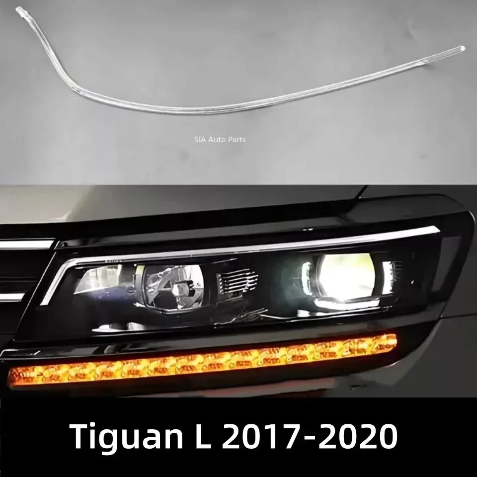 

NEW For Volkswagen Tiguan L 2017 2018 2019 2020 Headlight DRL Light Guide Bar Daytime Running Light Tube Acrylic Tube DRL Strip