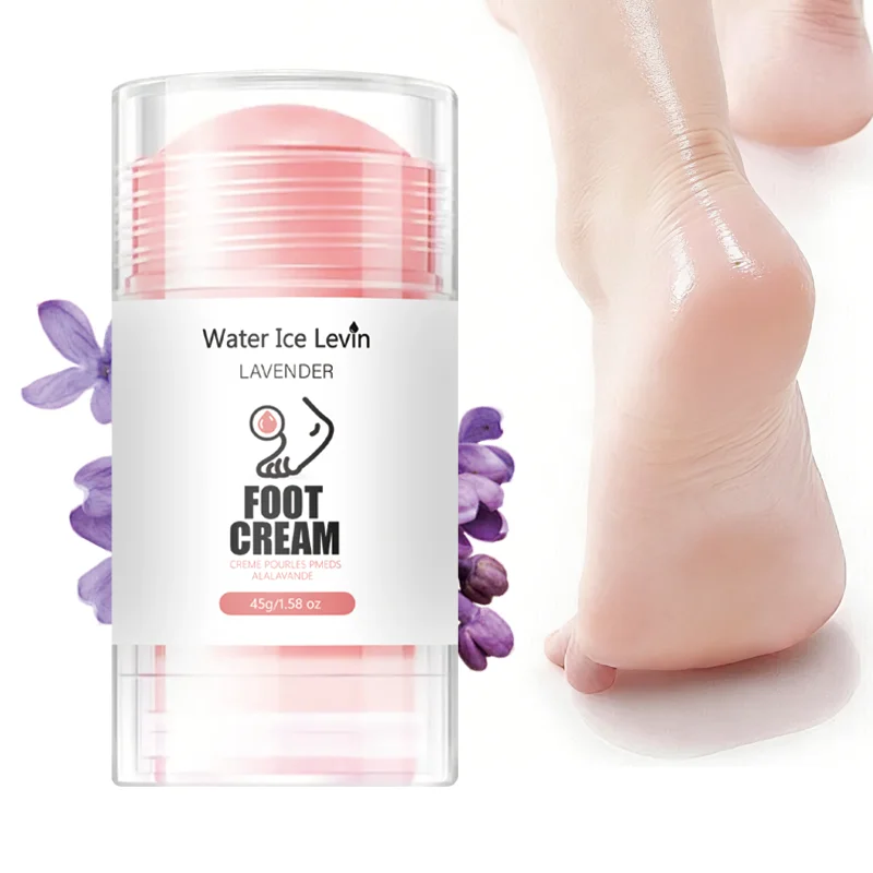 Water Ice Levin Lavender Foot Cream Collagen Hyaluronic Acid Intensive Nourishing Moisturizing Skin Care. 45g.