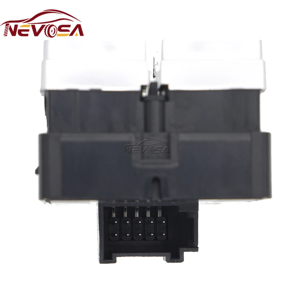 NEVOSA Power Window Control Switch 4K0959851C For Audi A6 S6 Avant RS7 A7 RS6 Car Accessories 4K0959851 10pins Glass Button