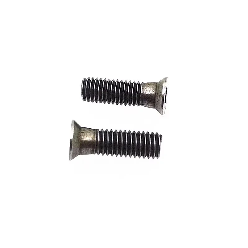 20PCS Grade 12.9 Flat Head Torx Screws KM4 KM5 KM6 D5.7 D7.2 CNC Lathe Woodworking Corn Cob Finishing Milling Metal Cutter Tools