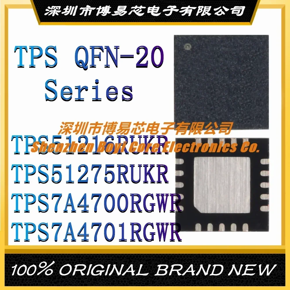 

TPS51216RUKR TPS51275RUKR TPS7A4700RGWR TPS7A4701RGWR Brand -20 New Original Genuine Evaluation board