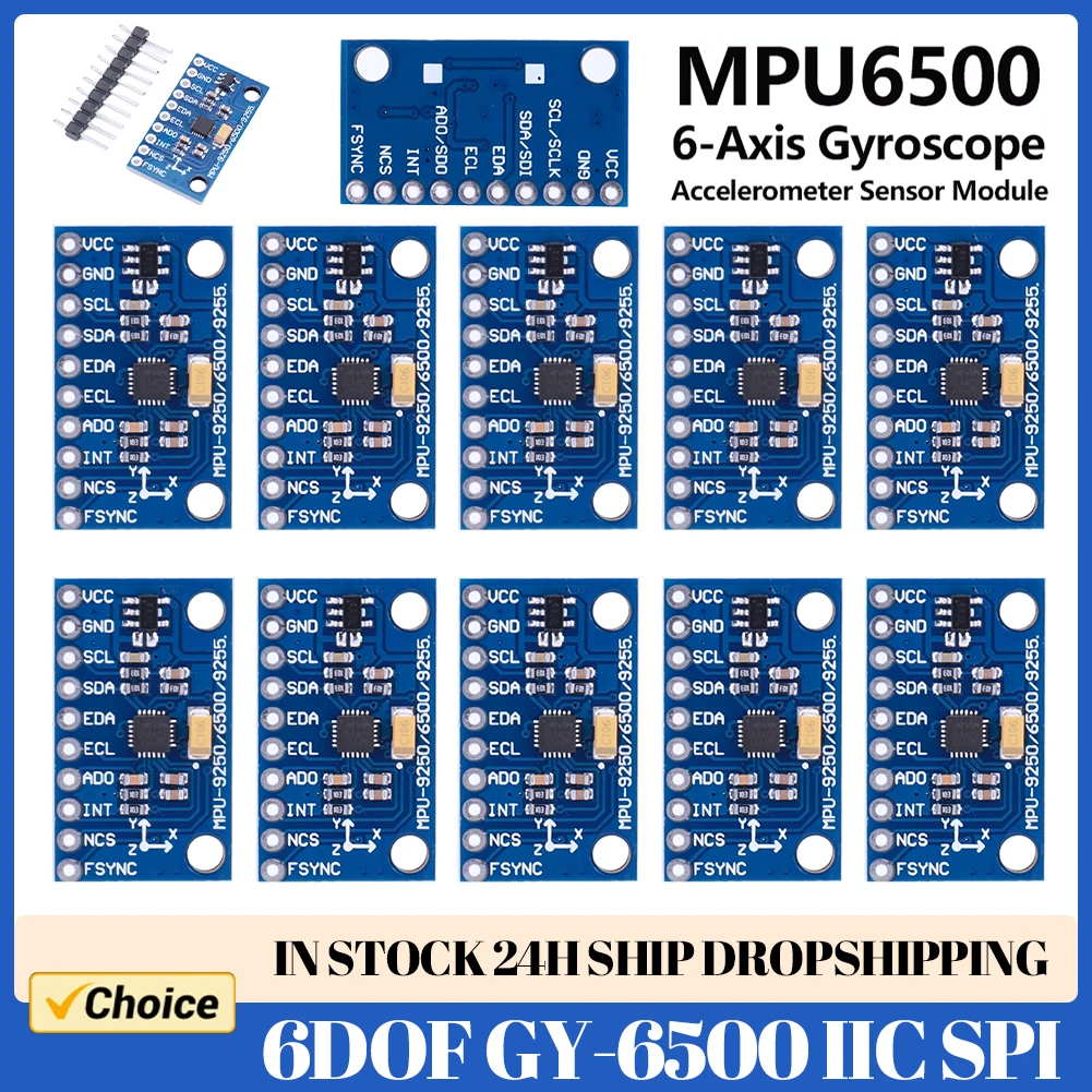 10-1PC MPU6500 6-Ax… - image