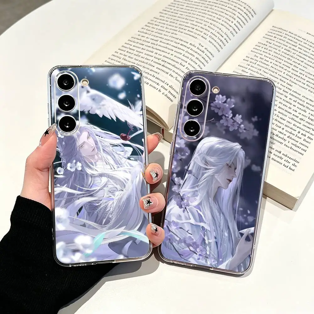 Zuo Ci-Ashes of the Kingdom  Clear Soft Silicone Phone Case for Samsung Galaxy A71, A70, A52, A51, A40, A30