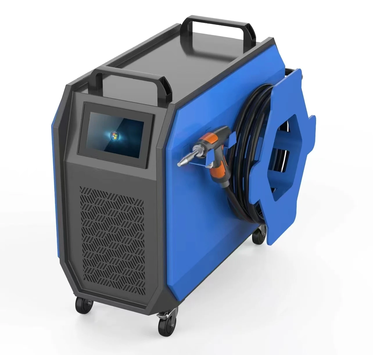 2000W 4-in-1 Handheld Welder Portable Fiber Metal Steel Aluminium Cleaner Cutter Condition New Brand Max