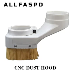 CNC Spindle Dust Shoe 70 75 80 85 90 100MM Dust Boot Cleaner for CNC Milling Machine Spindle Motor Router Dust Cover Collector