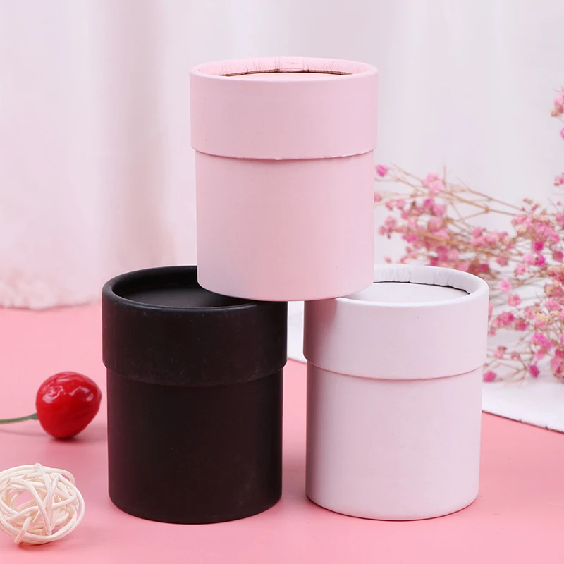 Bouquet Flowers Box Packaging Artificial Flower Arrangement Stand Vase Home Wedding Party Decor Gifts Boxes With Lid