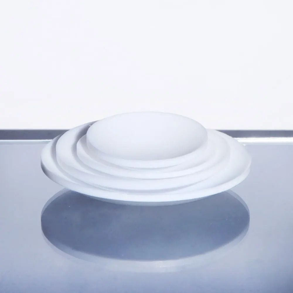 50 60 70 80 90 100 120 150mm PTFE Round Cover Watch-Glass Surface Disk Laboratory Equipment