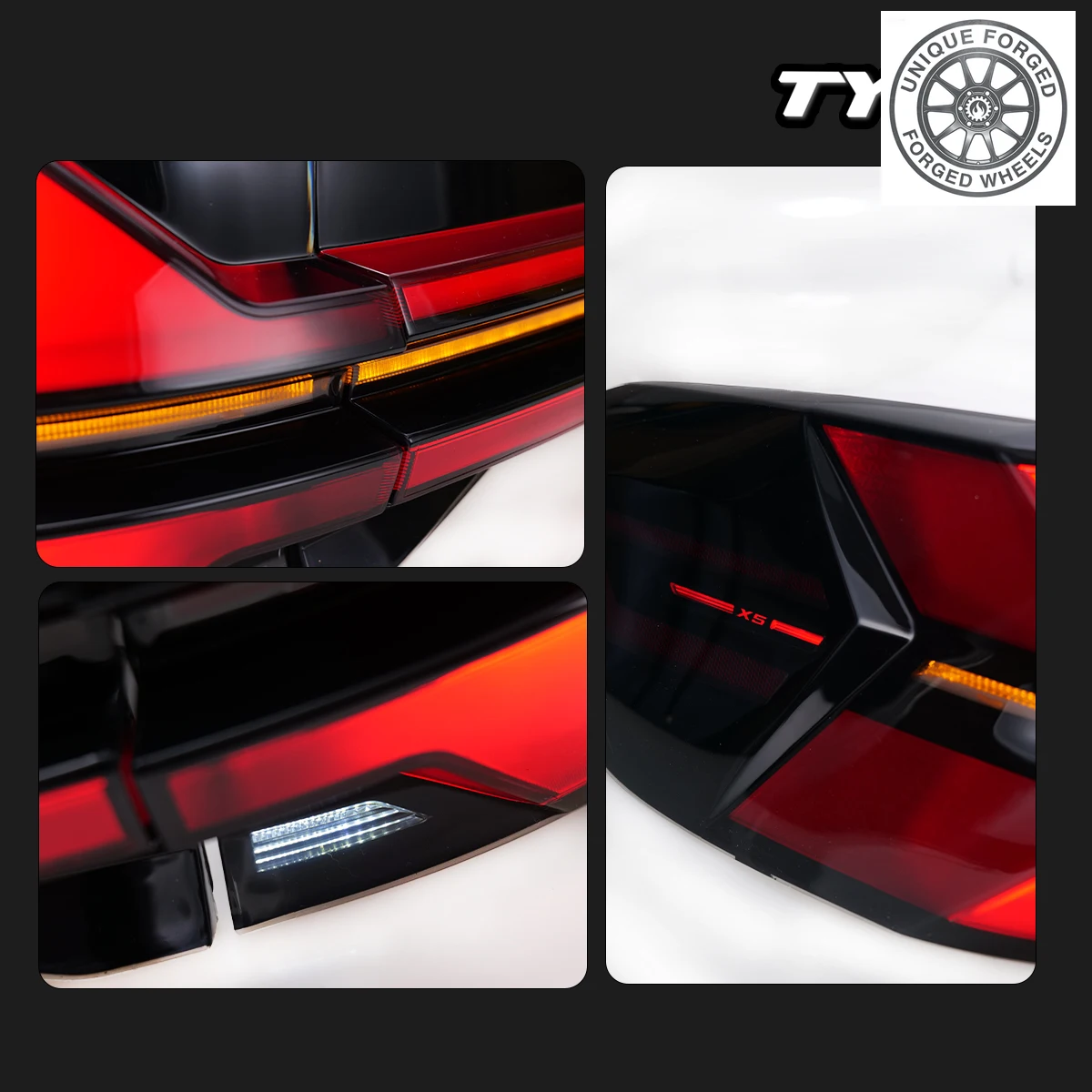 

BC Car For X5 G05 Taillight 2018-2022 Upgrade Modified to New DRL Dynamic Turn Signal LED Taillight Auto Accsori