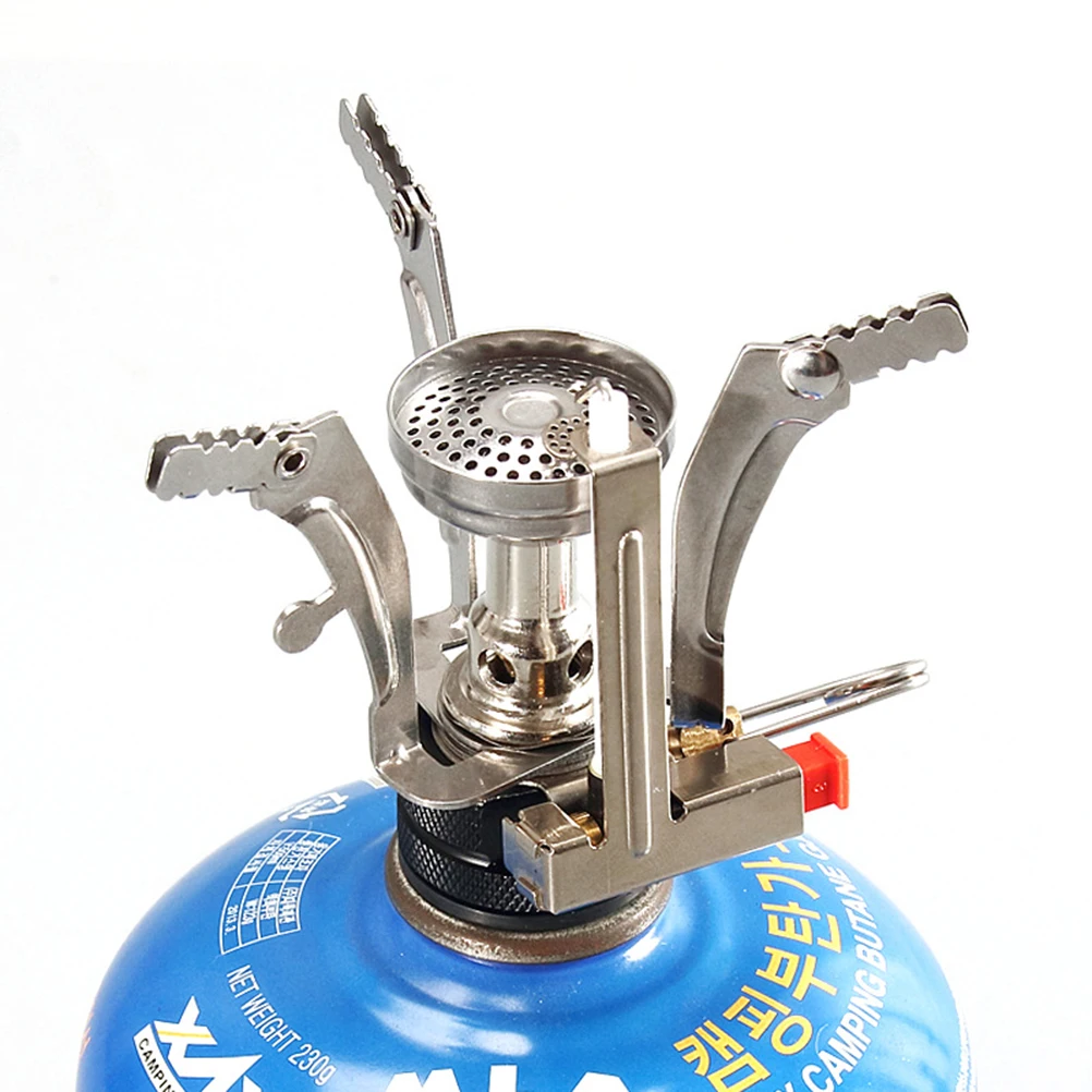 

Portable Mini Stove Head For Camping Picnic Hiking Outdoor Foldable Lightweight Copper Material High Thermal Efficiency Durable