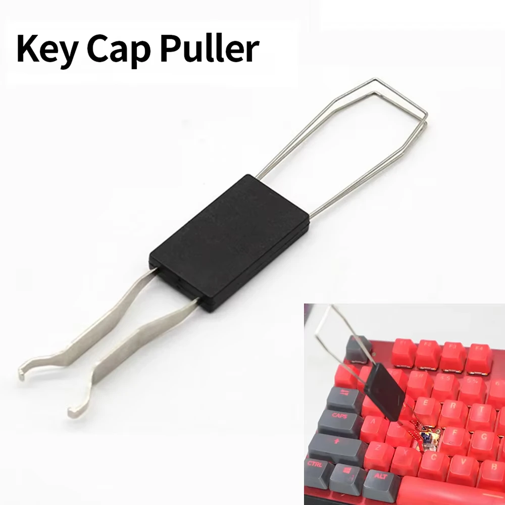 2 In 1 Universal Keycap Puller Mechanical Keyboard Keycap Shaft Remover Button Extractor Practical Keyboard Repair Maintenance A