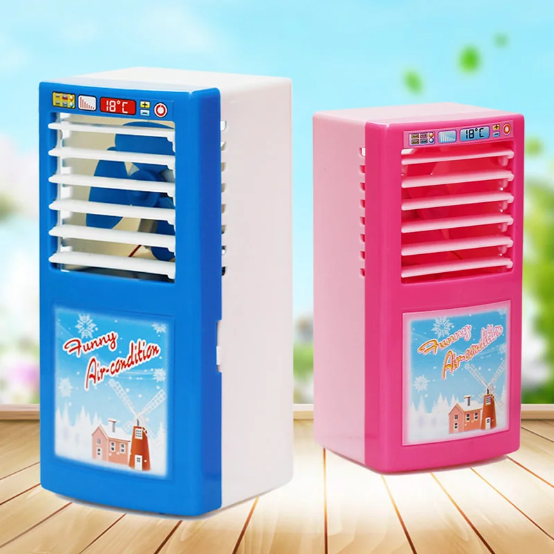 Air conditioning fan, vacuum cleaner, children's electric mini home appliances, boys and girls, simulation play, toys, boys