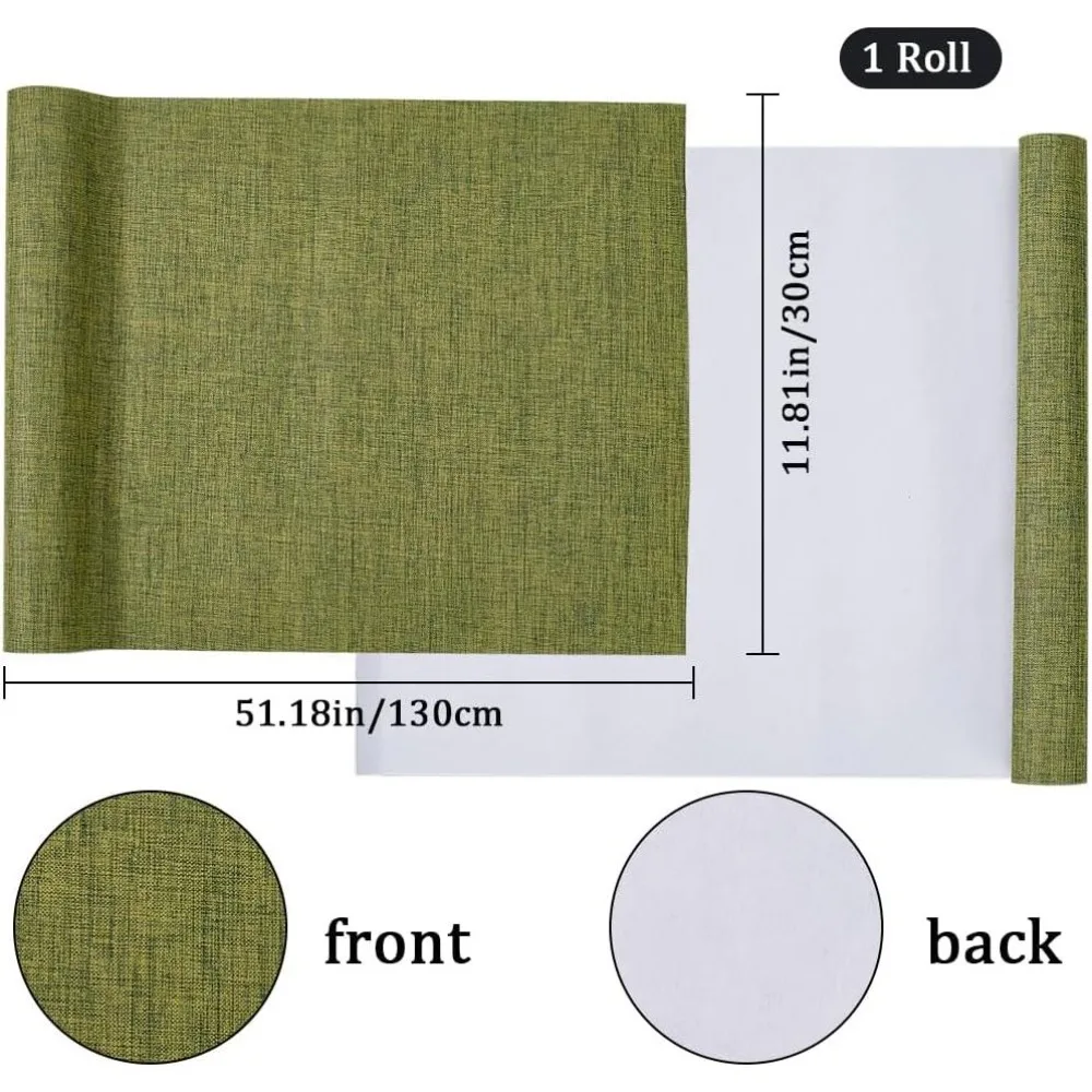 51 x 11.8 Book Cloth Blue for Books Binding Fabric Surface Paper Backed Bookcover Densely Woven Cloth Books Album