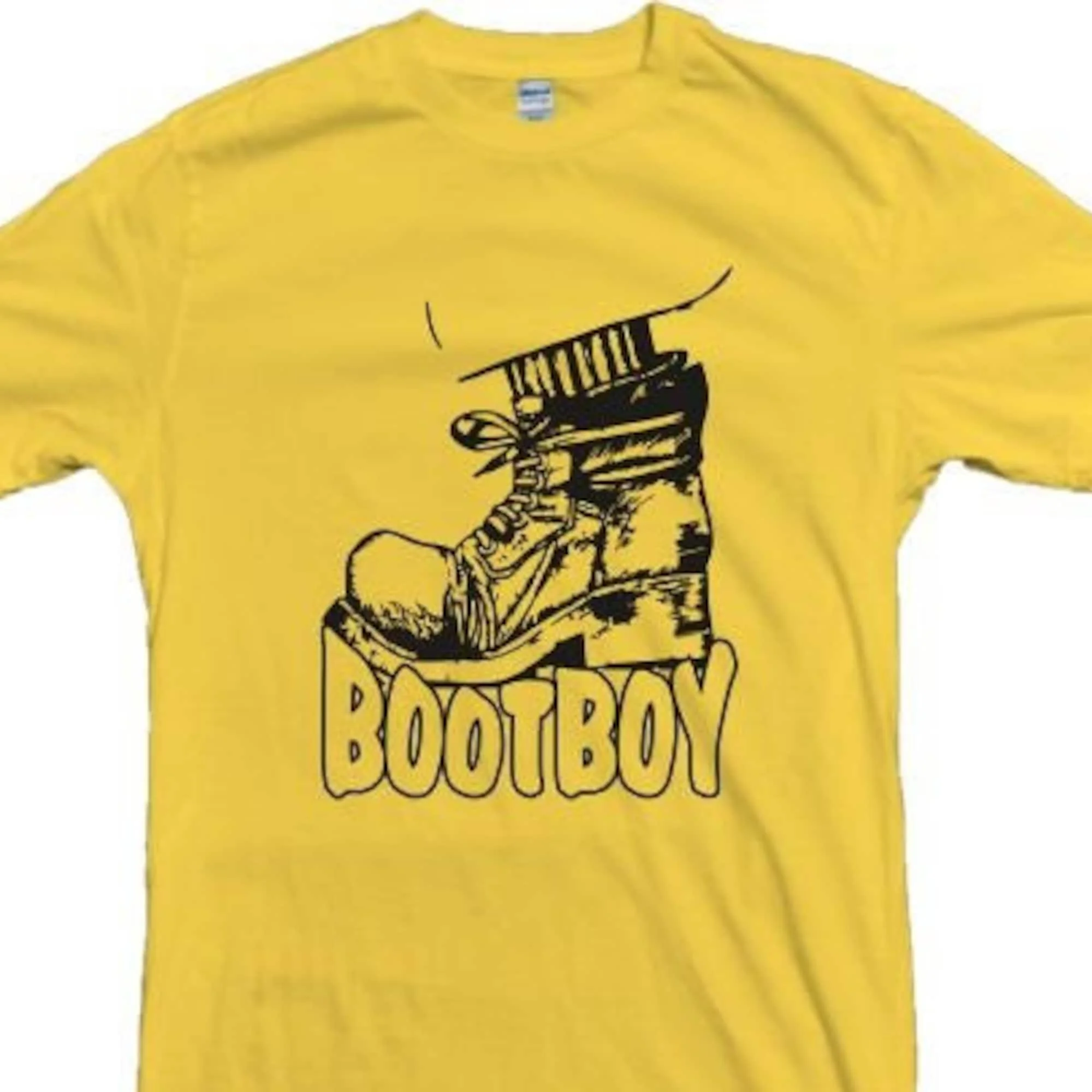 Bootboy Boot T Shirt Retro 1970'S Football Glam Rock Various Colours