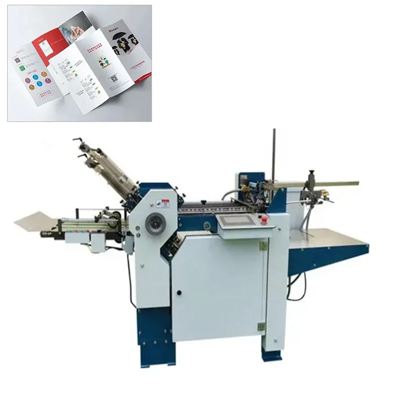 Hot Sale Automatic Large Format Paper Folding Machine Automatic Paper Sheet Leaflet Folding Machine Paper Folder Making Machine