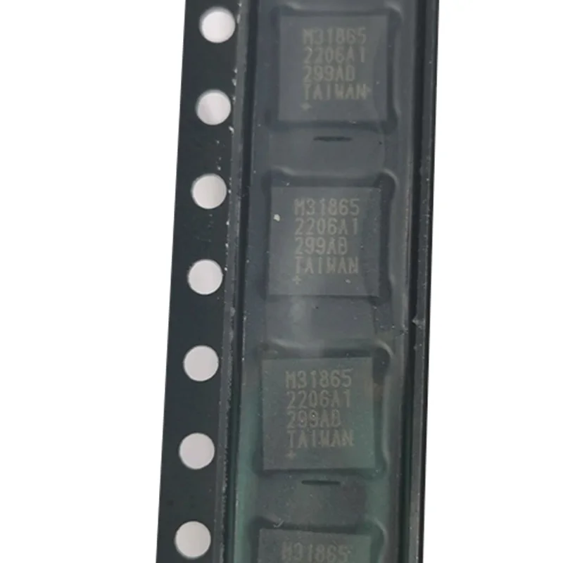

5Pcs New Original Max31865Atp+T Silk Screen M31865 Qfn-20 Patch Temperature Sensor Chip