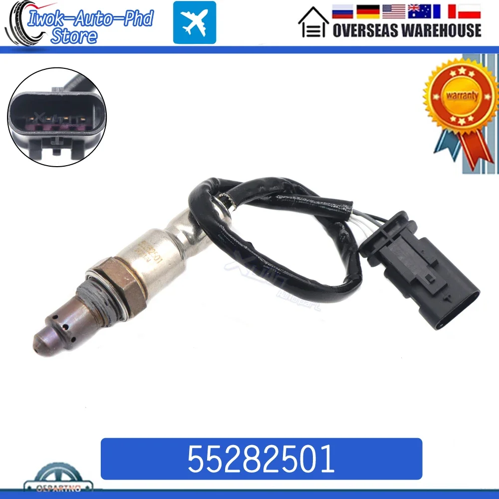 

55282501 Car NEW Air Fuel Ratio O2 Oxygen Sensor For Jeep Commander Compass For Fiat Toro 1.3 L 2022